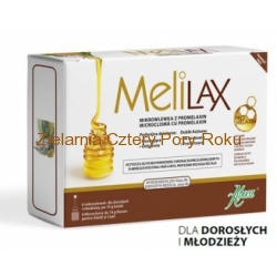 Melilax Wlewki dla dorosłych Leczenie zaparć Aboca 6 szt